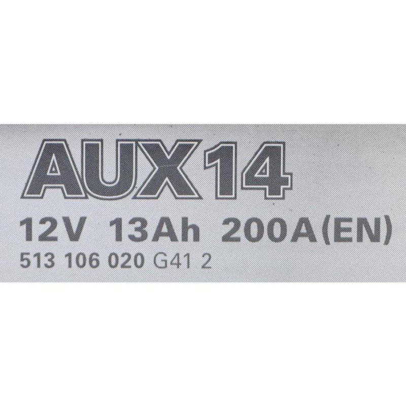 VARTA 補機 バッテリー 513106020G412 AGM AUX14 バルタ 513 106 020 G41 2 サブバッテリー  メルセデスベンツ | LINEブランドカタログ