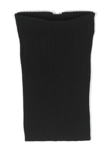 Isaac Sellam Experience - ribbed cashmere scarf - unisex - Cashmere - One Size - Black