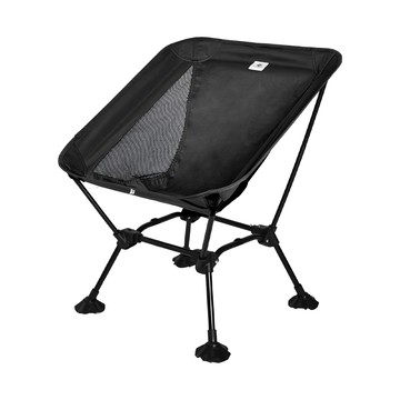 BlackPongo 7075鋁合金超承重折疊椅 600D抗撕裂布  黑色  1個