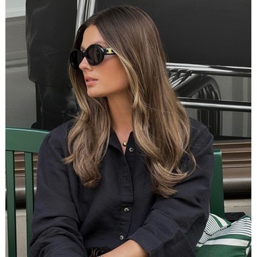 CELINE 凱旋門 太陽眼鏡(黑色)CL40194U