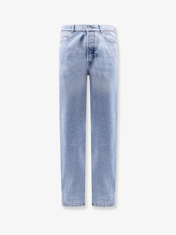 Iconic fit jeans with logo embroidery - BRUNELLO CUCINELLI - gender_Man