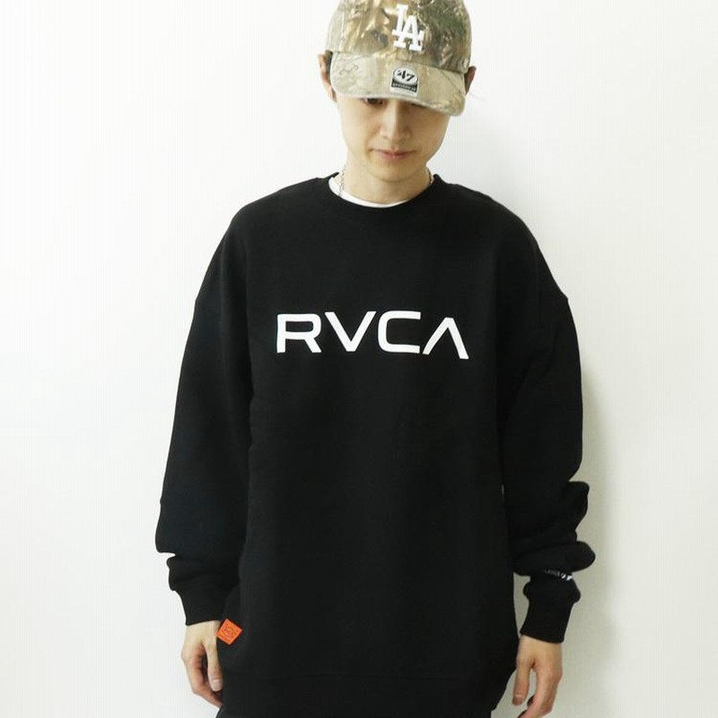 RVCA ルーカ メンズ BIG RVCA CR トレーナー スウェット 裏起毛