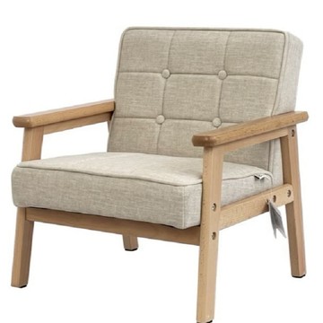 【預購2月底】【安琪兒婦嬰百貨】英國 Jolly -兒童單人沙發-米色