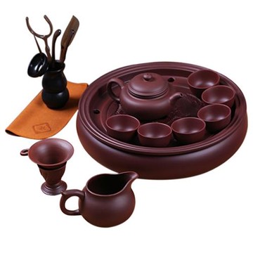(免運)紫砂茶盤茶具套裝大號茶壺茶杯陶瓷家用客廳辦公整套功夫泡茶茶具