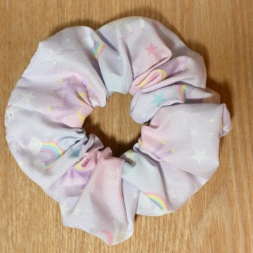 粉紅色 獨角獸 大腸髮圈