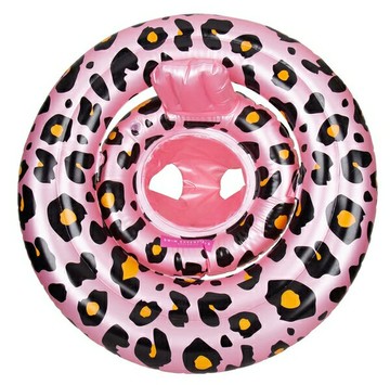 Swim Essentials荷蘭嬰幼兒充氣坐式泳圈(0-1Y)(7432233945941玫瑰金小花豹) 850元