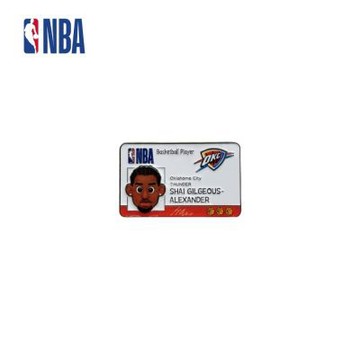 NBA 球員形象 ID 徽章 雷霆隊 Shai Gilgeous-Alexander NBPA-PN250079