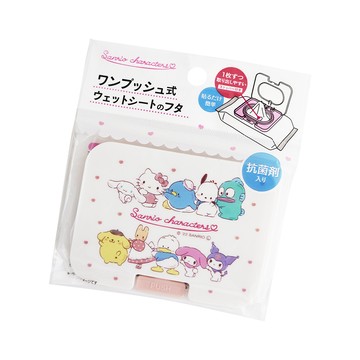 一品川流 日本進口濕紙巾蓋-三麗鷗家族-白色-1入