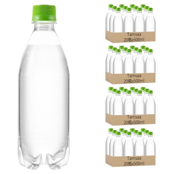 Tamsaa 無標籤萊姆風味氣泡水  500ml  80瓶