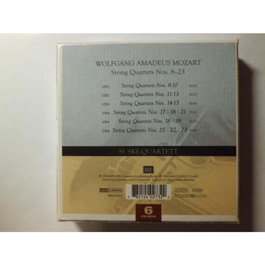 Mozart   String Quartets No.8-23   Suske-Quartett CDs    CD