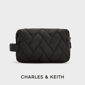 【CHARLES & KEITH】尼龍拉鍊小包｜限時特價｜實用旅行小物｜快速出貨｜小CK
