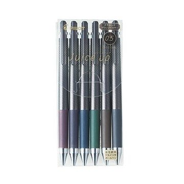 PILOT百樂  0.4/0.5mm Juice up 超級果汁筆復古 6色組〖LJP-120S4-CG-S6/LJP-120S5-CG-S6〗