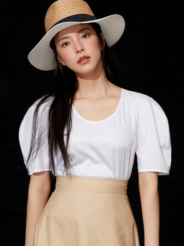 No. 12 Top - White