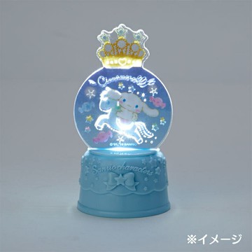 【震撼精品百貨】大耳狗 Cinnamoroll Sanrio 大耳狗喜拿聖誕亮光雪球胸針#66126 震撼日式精品百貨