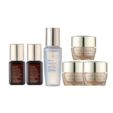 【雅詩蘭黛】特潤超導全方位修護露7mlx2+微分子肌底原生露15ml+年輕無敵膠原霜5mlx3 公司貨