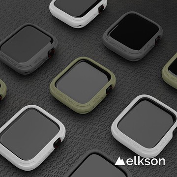 elkson AppleWatch  S9/8/7 Quattro軍規級防水耐震保護殼44/45mm