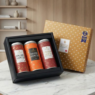 【獨家禮盒】iTQi 國際美食風味獎台灣茶三入禮盒