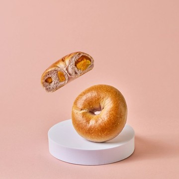 【冷凍宅配】雙色紫薯地瓜貝果