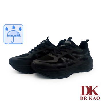 【DK氣墊鞋】越野防潑水輕量跑鞋 女款 73-5282-90 黑色