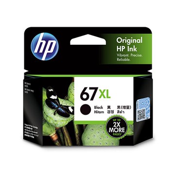 HP 黑色高容量原廠墨水匣 / 盒 3YM57AA 67XL
