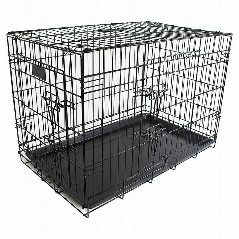 小/中型犬 ペットケージ 組立簡単 折りたたみ トレー付き 小型犬 小/中型犬 ペットケージ 組立簡単 折りたたみ トレー付き 小型犬