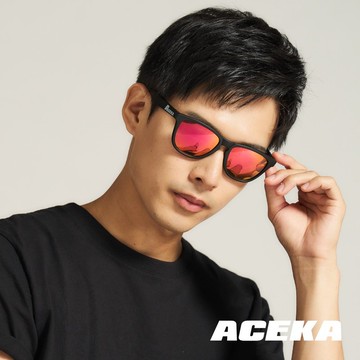 【ACEKA】焰紅海影浮水太陽眼鏡 (T-Rex系列)