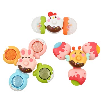 IngBaby 糖果轉轉樂組 超萌動物造型 DIY拆裝 多種組合自由拼裝 激發孩童創造力  多色  1組