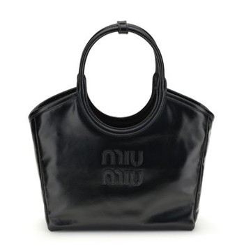 MIU MIU Ivy 小款 手提包 肩背包 斜背包 黑色 5BA284