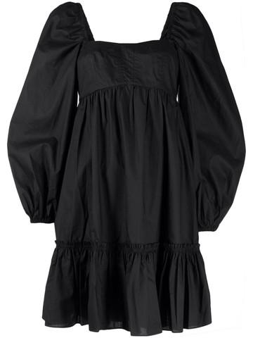 Ulla Johnson - Alita fully-pleated dress - women - Cotton - 8 - Black