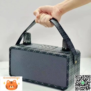 2024新款M28音箱大功率無線家用音響戶外便攜話筒一體K歌音響-淘淘屋 可開發票