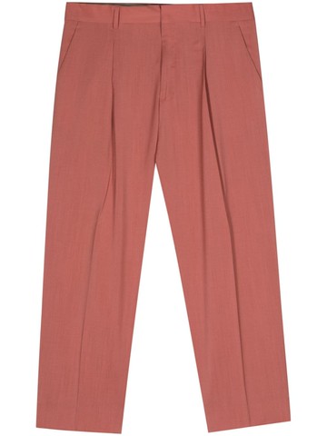 Costumein - Vincent pleat-detail tailored trousers - men - Virgin Wool - 54 - Pink