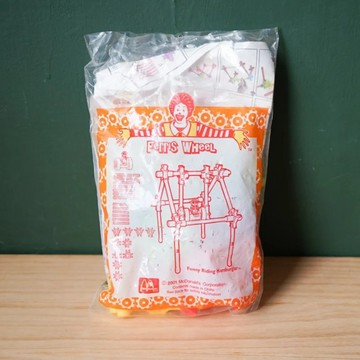 絕版 2001 麥當勞漢堡神偷鞦韆 玩具 公仔 擺飾 收藏