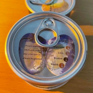 【台灣現貨】珍珠盲盒 珍珠罐頭 珍珠牡蠣罐頭 diy罐頭 開蚌取珠 淡水珍珠 珍珠diy 珍珠蚌 罐頭 珍珠項鏈交換禮物
