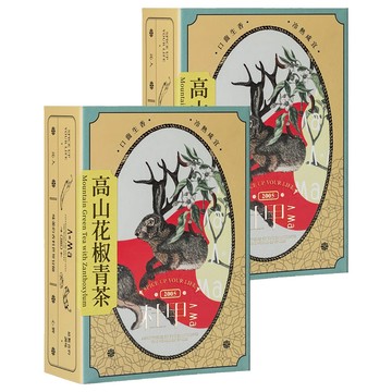 A-Ma 杜甲 高山花椒青茶  3.3g  6包  2盒