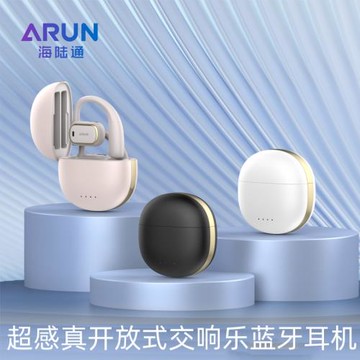 ARUN海陸通跨境運動藍牙耳機ANC主動降噪3D音質 音樂游戲商務藍牙