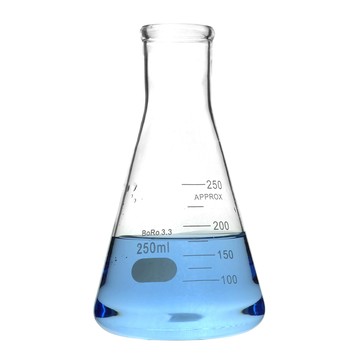 咖啡周邊 錐形燒杯 兩入 化學實驗 高硼矽材質 玻璃儀器 三角燒杯250ML B-GCD250*2