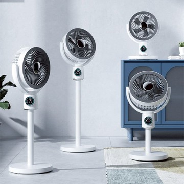 10吋DC遙控桌立空氣循環扇_可調節高度