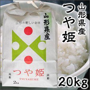 米 日本米 令和4年度産 山形県産 つや姫 20kg