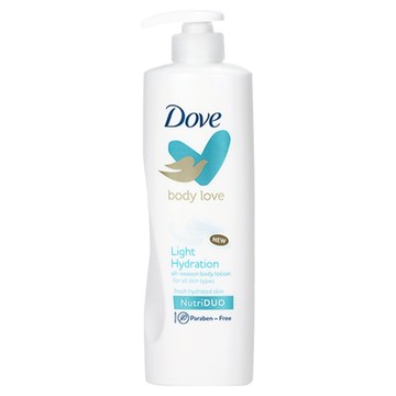 Dove 多芬 Body Love系列 清爽高保濕身體乳液 400ml 適合所有膚質 不含防腐劑  1件