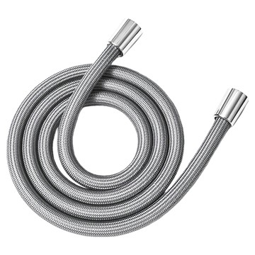 尼龍編織高壓加密蓮蓬頭軟管- 加厚PE+黃銅材質  1.5m  單色