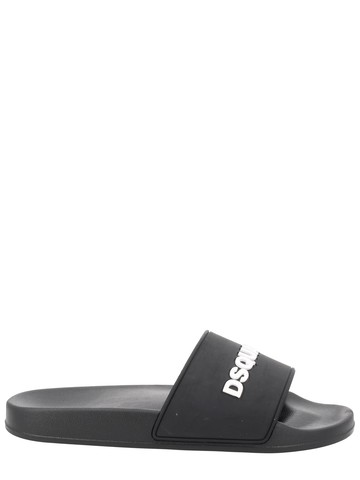 dsquared sandal with logo