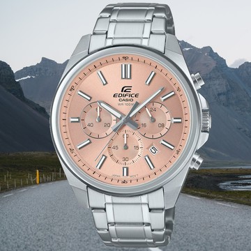 CASIO卡西歐 EDIFICE 經典三眼計時腕錶 EFV-650D-4AV
