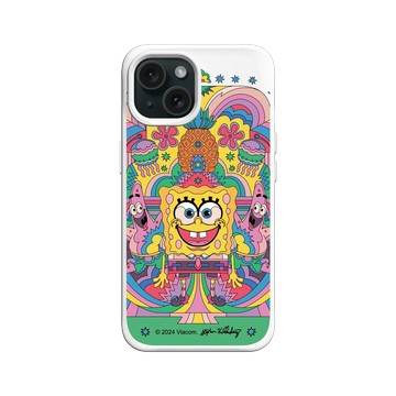 iPhone 15 SolidX 白 - 海綿寶寶 SpongeBob - 藝術家系列-RAÚL URIAS