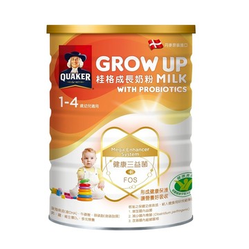 【QUAKER桂格】三益菌成長奶粉（825g／罐）