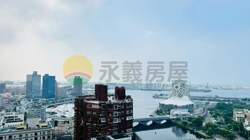 高雄亞灣25樓無敵海景｜精美兩房輕豪宅｜高雄市前金區河東路