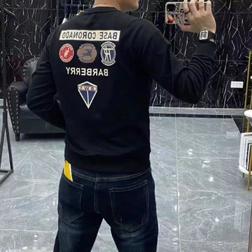 歐洲站秋冬純棉潮ins修身t恤衛衣