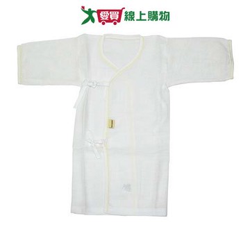 優生 超優選素色紗布長肚衣 (3-6月)【愛買】