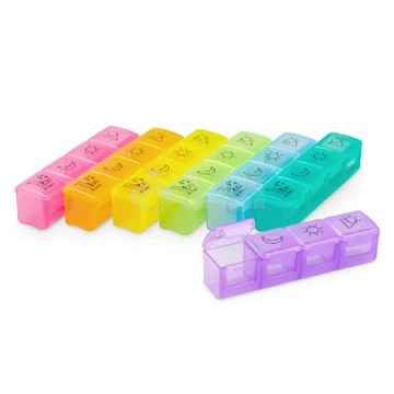 來而康 護立康 Fullicon 啵啵保健盒 SB008 收納盒 隨身藥盒 攜帶藥盒 分隔藥盒 藥盒