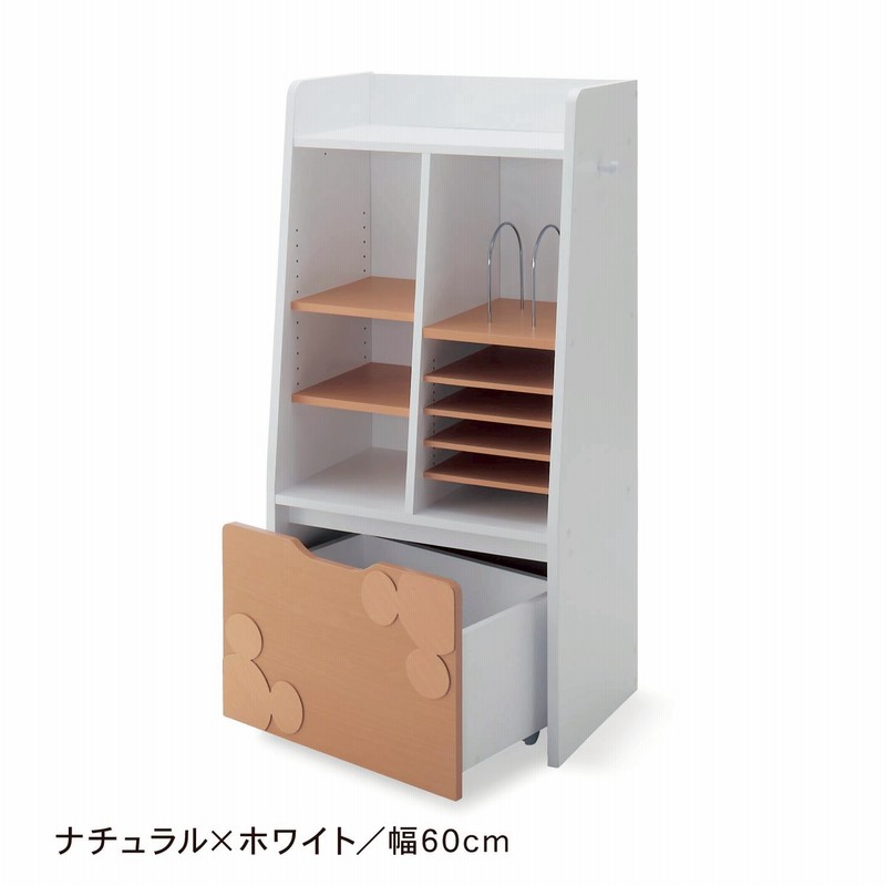 おうちディズニー 学童用品収納ラック ミッキーモチーフ 通販 Lineポイント最大1 0 Get Lineショッピング