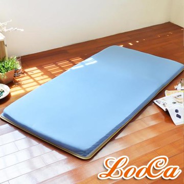 LooCa 吸濕排汗5cm透氣兩用輕便式床墊-雙人